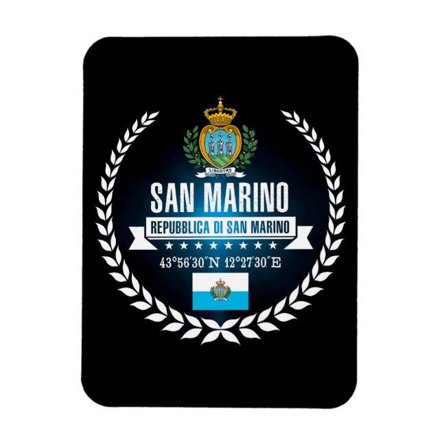 San Marino Magnet (Vertikal)