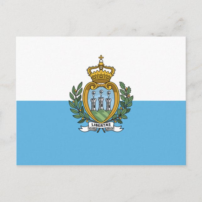 San Marino Postkarte (Vorderseite)