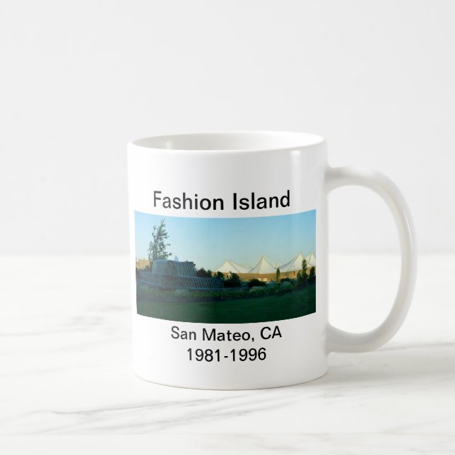 San Mateo Fashion Island Café Mug (Droite)