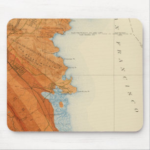 San Mateo Viereck mit Intensität, Störungen Mousepad