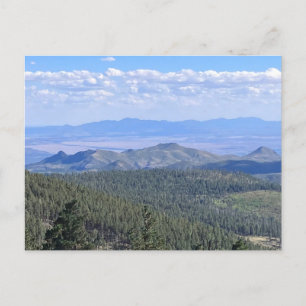 San Miguel Berge, New Mexico Postkarte