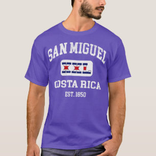 San Miguel Costa Rica XXL Athletisches Design 1 T-Shirt