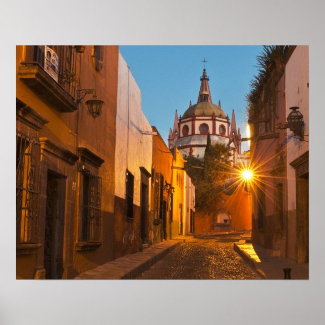 San Miguel de Allende, Mexiko. Gutschrift wie: Nan Poster (Vorne)