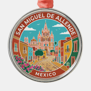 San Miguel de Allende, Mexiko Ornament Aus Metall