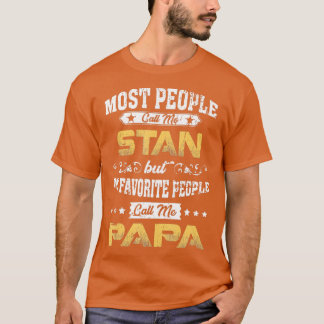 SAN Name Meine Lieblings-Leute nennen mich Papa T-Shirt