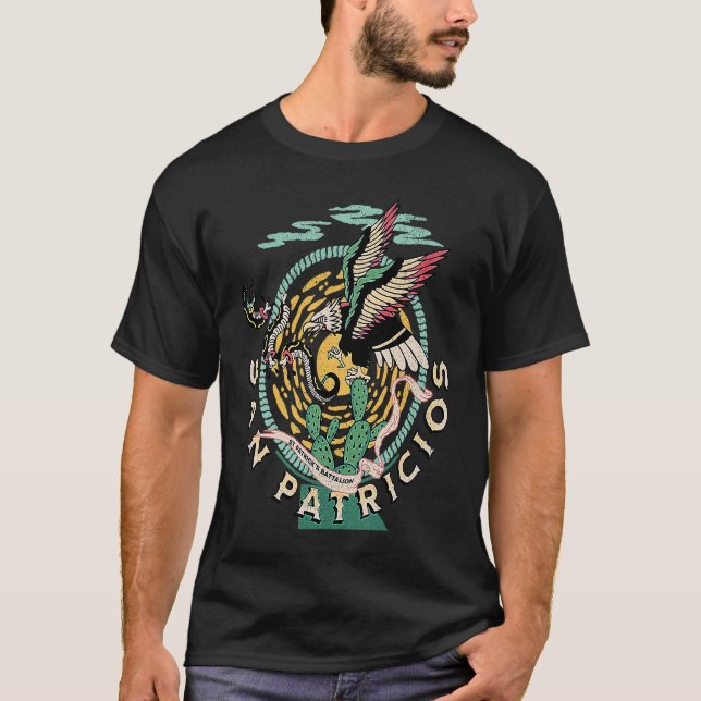 San Patricios Bataillon des heiligen Patrick T-Shirt (Vorderseite)