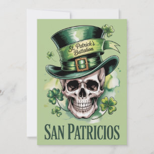 San Patricios St. Patrick's Bataillon Karte