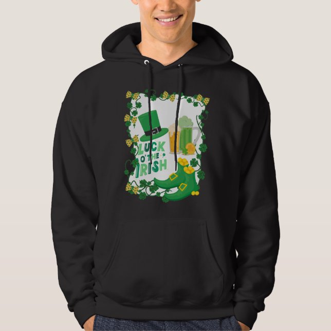 SAN PATRICKS DAY HOODIE (Vorderseite)
