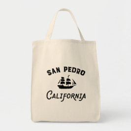 San Pedro California Hafen Los Angeles Tall Ship Tragetasche