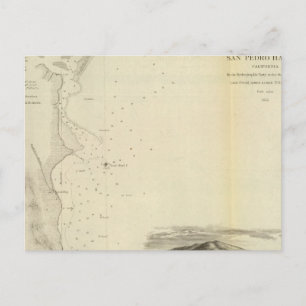 San Pedro Harbour, Kalif Postkarte