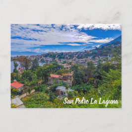 San Pedro La Laguna, Guatemala Postkarte