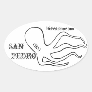 San Pedro Octopus Stickers