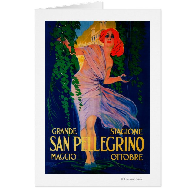 San Pellegrino Vintages PosterEurope (Vorne)