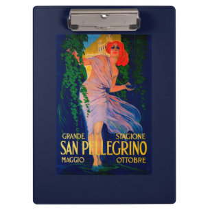 San Pellegrino Vintages PosterEurope Klemmbrett
