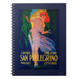 San Pellegrino Vintages PosterEurope Notizblock