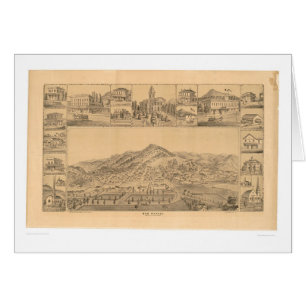 San Rafael, panoramische Karte CA (1576A)