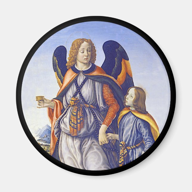 San Rafael Saint Raphael Magnet (Vorne)