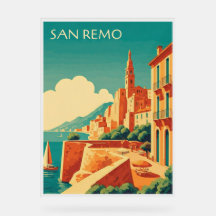 San Remo baisé au soleil