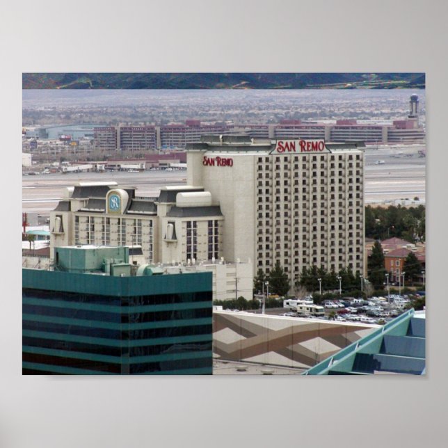 San Remo Las Vegas Poster (Vorne)