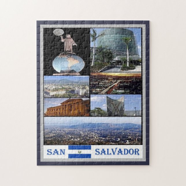 San Salvador - El Salvador - Mosaik - (Vertikal)