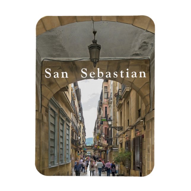 San Sebastian. 21. Magnet (Vertikal)