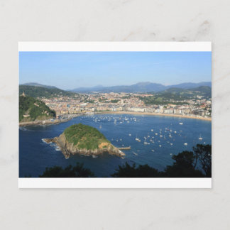 San Sebastian Baskenland Spanien landschaftliche S Postkarte