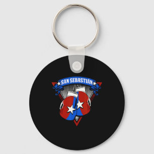 San Sebastian Puerto Rico Boxing Ristorante Al Pen Schlüsselanhänger