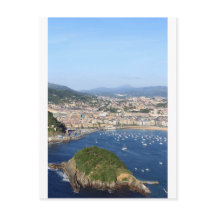San Sebastian - schöne landschaftliche Küste