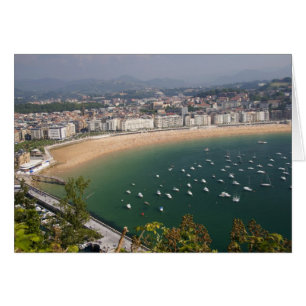San Sebastian, Spanien. Die baskische Stadt San