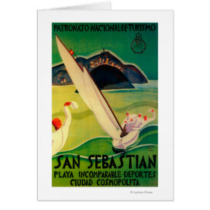 San Sebastian Vintage PosterEuropa