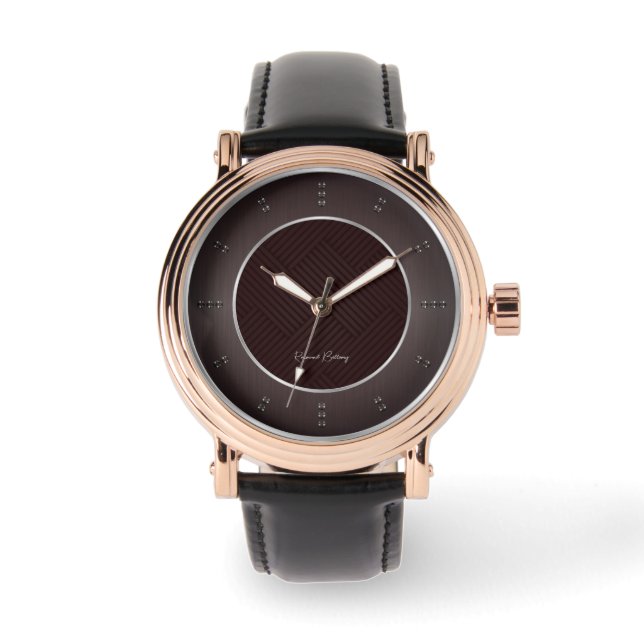 San Telmo Metallic Luxury Armbanduhr (Vorderseite)