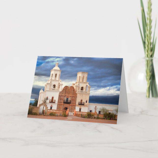 San Xavier Del Bac Karte (Vorderseite)