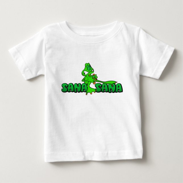 Sana Sana Colita de Rana Baby T-shirt (Vorderseite)