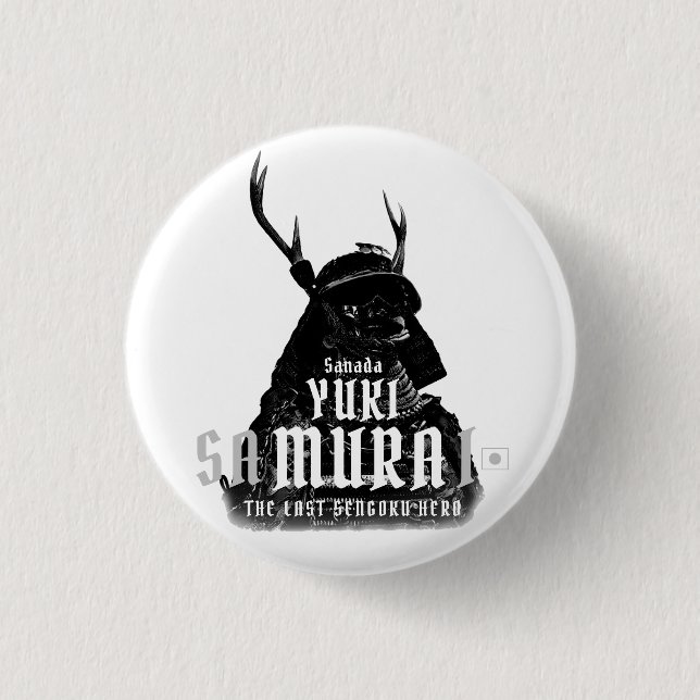 SANADA YUKIMURA (Dark ver) Button (Vorderseite)