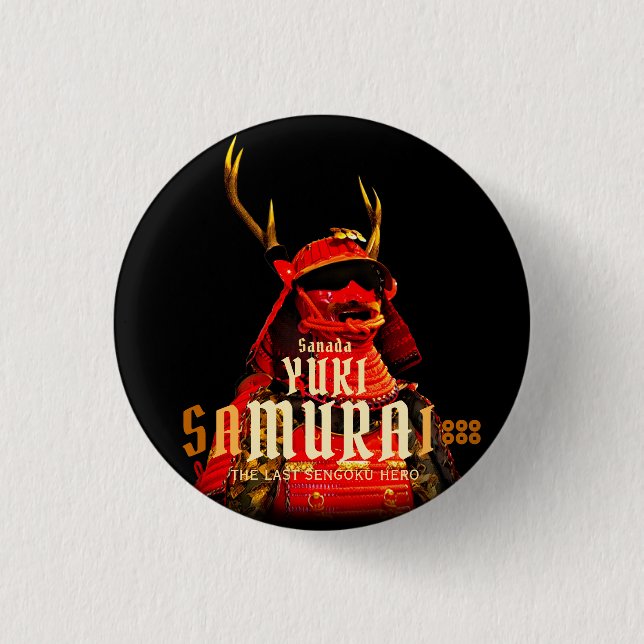 SANADA YUKIMURA (normal ver.) Button (Vorderseite)