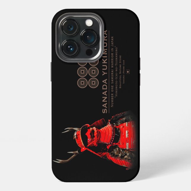 SANADA YUKIMURA (Red ver.) iPhone 13 Pro Hülle (Hinten)