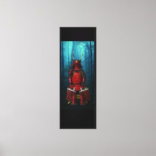Sanada Yukimura Rüstung Canvas 16x48 Druck Leinwanddruck