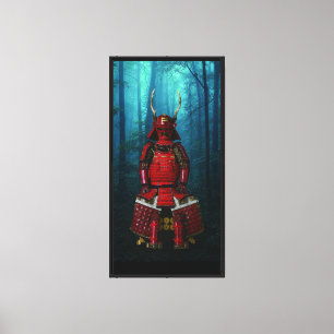 Sanada Yukimura Rüstung Leinwand 16x32 Druck