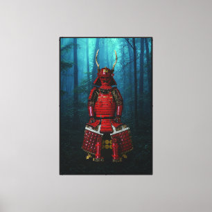 Sanada Yukimura Rüstung Leinwand 40x60