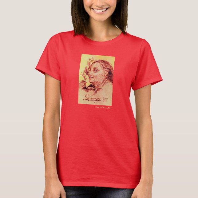 Sanapia: Comanche Medicine Woman T-Shirt (Vorderseite)