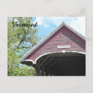 Sanborn Covered Bridge - Vermont Postkarte