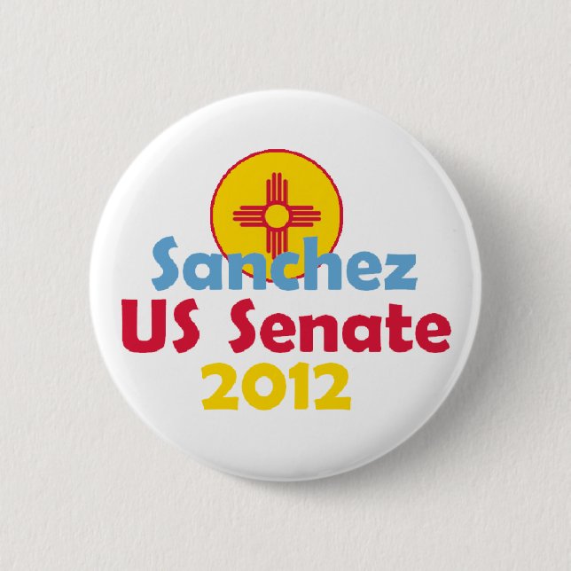 Sanchez-Senats-Knopf Button (Vorderseite)