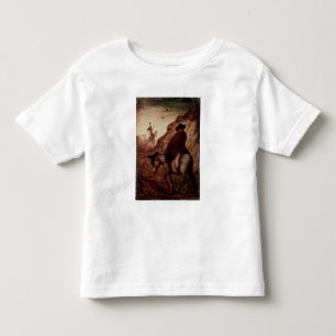 Sancho und Don Quichote, 19. Jahrhundert Kleinkind T-shirt