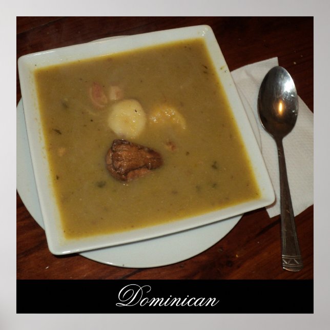 Sancocho in Santo Domingo, Dominikanische Republik Poster (Vorne)