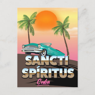 Sancti Spíritus Cuba Postkarte