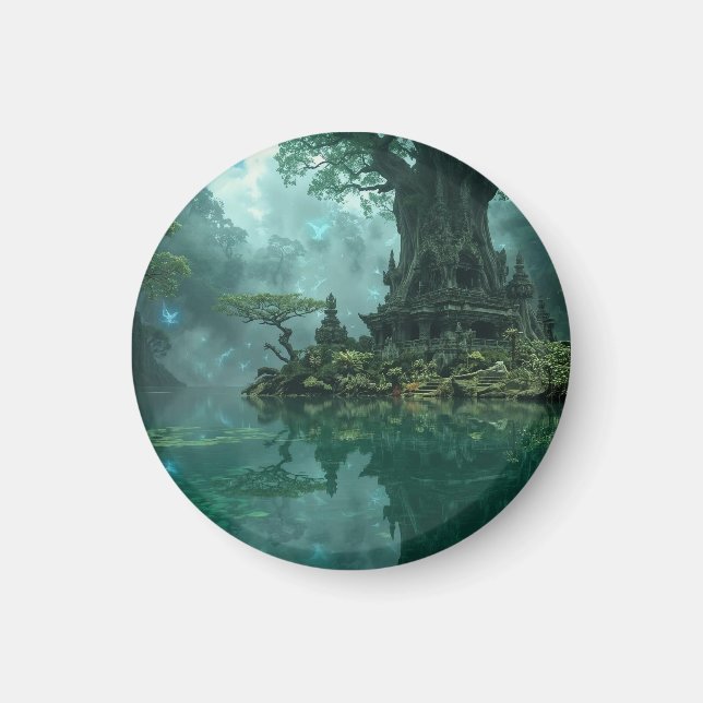 Sanctuary of the Living Tree Magnet (Vorne)