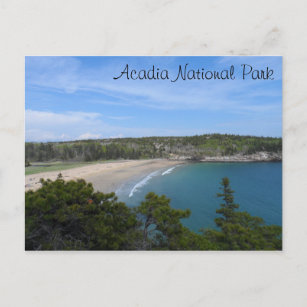 Sand Beach- Acadia National Park Postkarte