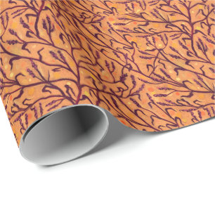 Sand-Blumen-Wasserpfeffer-Wildblumen-Floral-Kunst Geschenkpapier