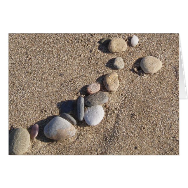 Sand Card (Vorderseite (Horizontal))