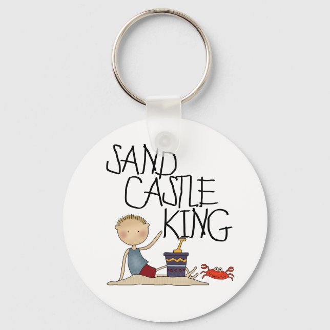 SAND CASTLE KING SCHLÜSSELANHÄNGER (Vorderseite)